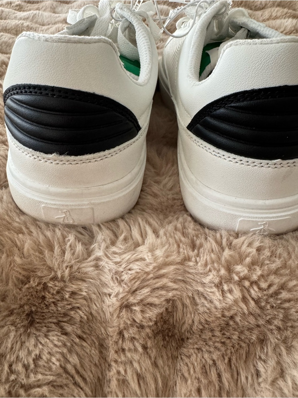 Original Penguin Men’s White Low Top Sneakers Size 9 - Picture 5 of 6